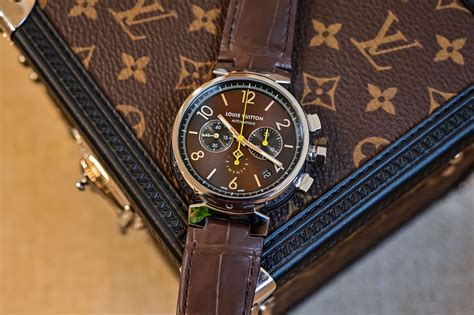 louis vuitton chronometer watch real or fake|louis vuitton tambour chronograph watch.